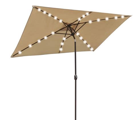 [Hot Item] Solar Panel Outdoor Patio Umbrella LED Umbrella