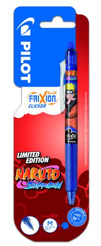 Roller G Lov Gumovac Pilot Frixion Ball Clicker Naruto Blister Modr