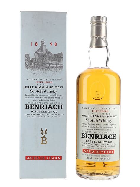 Benriach 10 Year Old - Lot 165289 - Buy/Sell Speyside Whisky Online