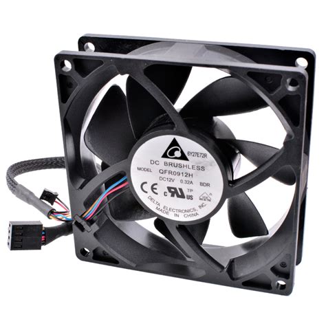 Delta QFR0912H DC12V 0 32A FX8350 4 Wire CPU Cooling Fan Qihaobuy