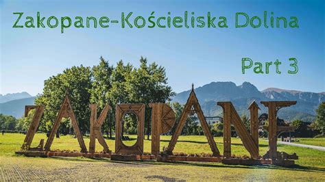 KOSCIELISKA VALLEY Zakopane Dolina Kościeliska Ornak Jaskinia Mylna