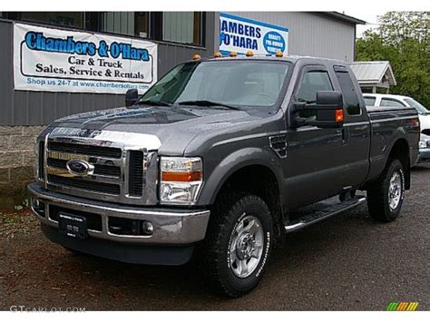 Sterling Grey Metallic Ford F Super Duty Xlt Supercab X