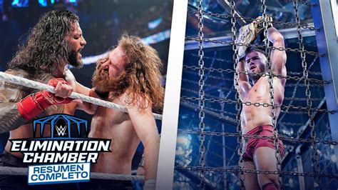 Wwe Elimination Chamber Resumen Completo Youtube