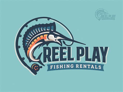 Reel Play Fishing Logo by Paragon Design House on Dribbble