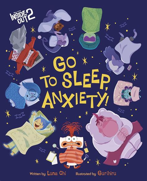 Disney Pixar Inside Out 2 Go To Sleep Anxiety Chi Luna Gurihiru