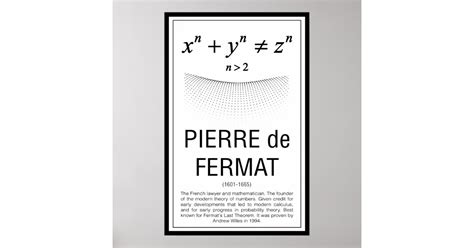 Pierre de Fermat Poster | Zazzle