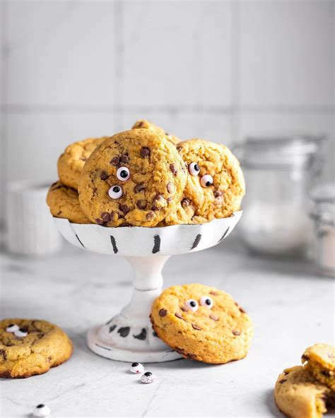 Galletas Con Chispas De Chocolate Y Calabaza