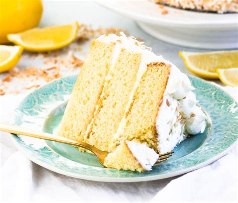 Lemon Coconut Cake The Itsy Bitsy Kitchen