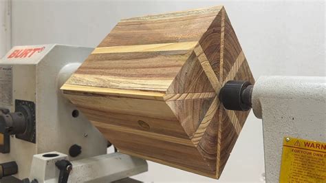 Amazing Woodturning Crazy A Artistic Idea Made Up Folded Pieces Wood