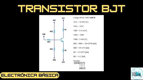 TRANSISTOR BJT EJERCICIO 2 ELECTRÓNICA BÁSICA YouTube