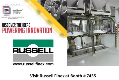 Pack Expo Sieving And Separation Solutions Russell Finex