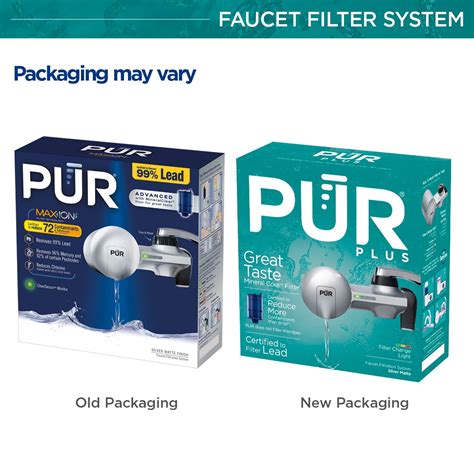 Buy PUR PLUS Faucet Mount Water Filtration System Silver Matte