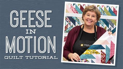 Make A Geese In Motion Quilt With Jenny Doan Of Missouri Star Video