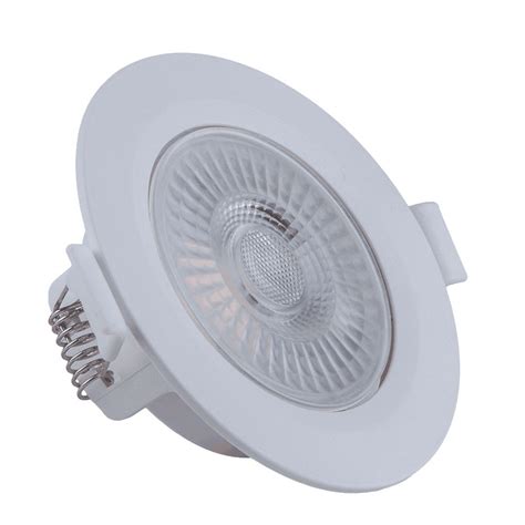 SPOT DE EMBUTIR LED REDONDO 5W 3000K BIVOLT Fanlux A Sua Loja