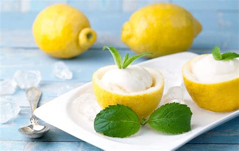 Ricetta Sorbetto Al Limone Fatto In Casa Il Club Delle Ricette