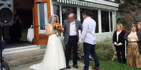 Cancer Survivor Dad Re Learns To Walk So He Can Escort Daughter Down