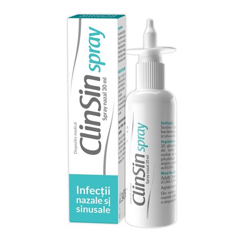 Clinsin Spray Nazal 30ml Zdrovit Dr Max Farmacie