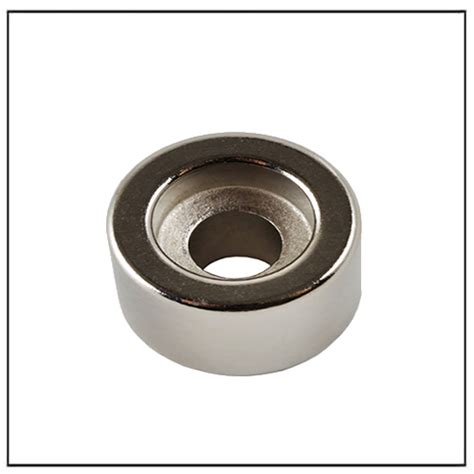 Strong Ndfeb Stepped Ring Magnet Mm N Magnets By Hsmag