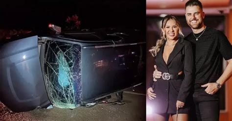 Esposa De Z Neto Atualiza Sobre Acidente Cantor Colide Carreta E