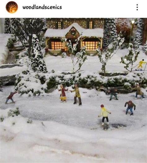 Pin By Joetta Woodward On Mini Snow Days Christmas Village Display