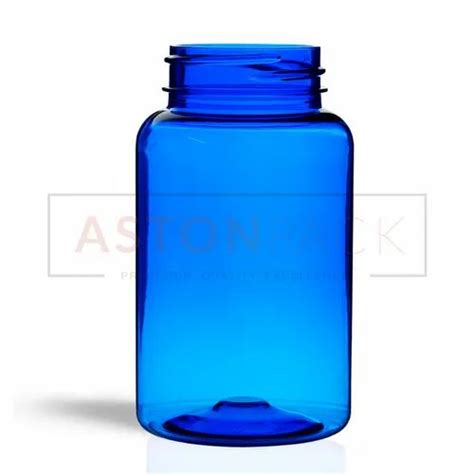 Pet Tablet Capsule Round Cobalt Blue Packer Bottle Ml At Rs