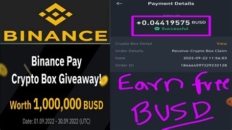 BINANCE NEW OFFER CLAIM FREE UP TO 10 BINANCE BUSD Free