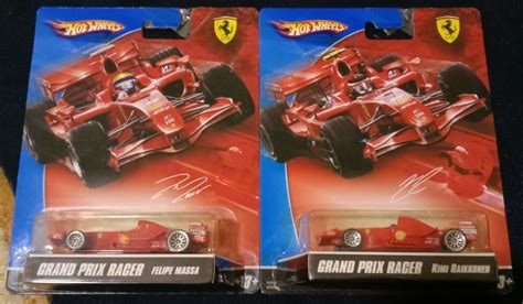 Different Hot Wheels Formula Ferrari F Grand Prix Blister Cards Rare