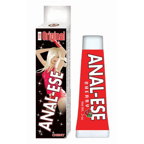 Anal Ese Desensitizing Gel Cherry Flavored Personal Lubricant 05 Oz