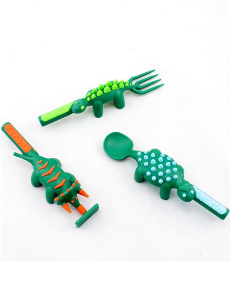 Set Of 3 Dino Utensils Creations