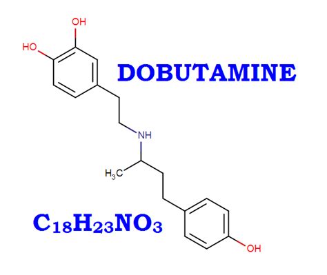 Dobutamine Chemical Structure