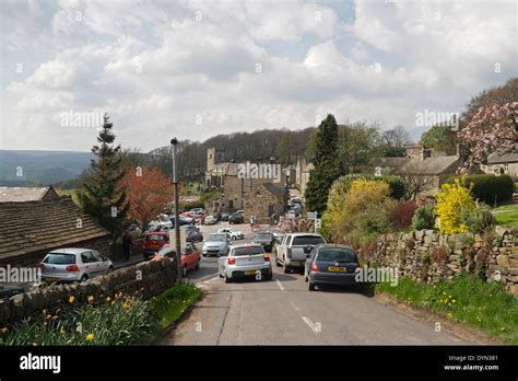 village  high bradfield  suburb  sheffield england peak district