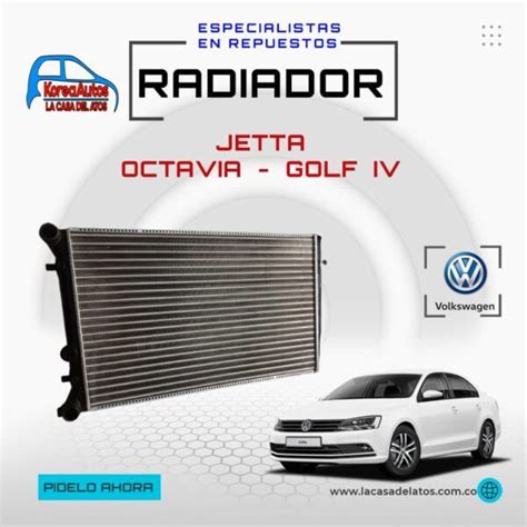 Radiador Volkswagen Jetta Iv Octavia Golf