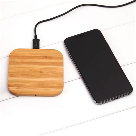 Qi Wireless Fast Charging Wooden Pad Uber Wants Fast Charging Cool