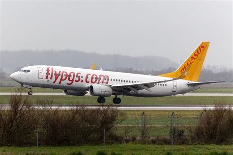 TC AZP Boeing 737 82R Pegasus Airlines LFLL Lyon St Flickr