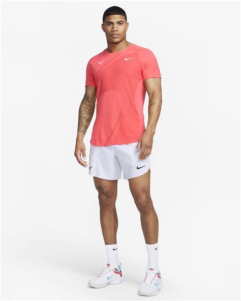 Rafa Men S Nike Dri Fit Adv Short Sleeve Tennis Top Nike Uk