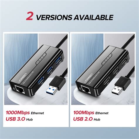 Ethernet Simple 3.0 USB-C Hubs