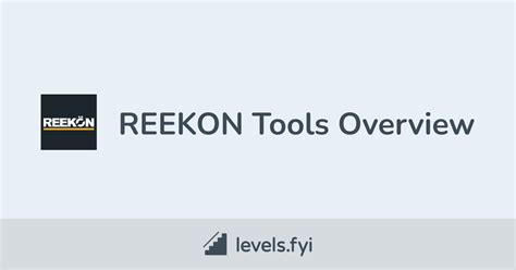 REEKON Tools Careers | Levels.fyi