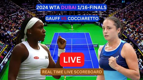 Coco Gauff Vs Elisabetta Cocciaretto Live Score Update Today Women