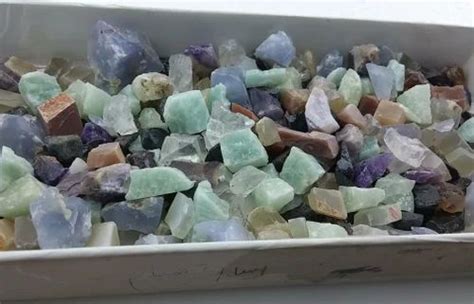 Mix Natural Raw Gemstones, For Decoration at best price in Jaipur | ID ...