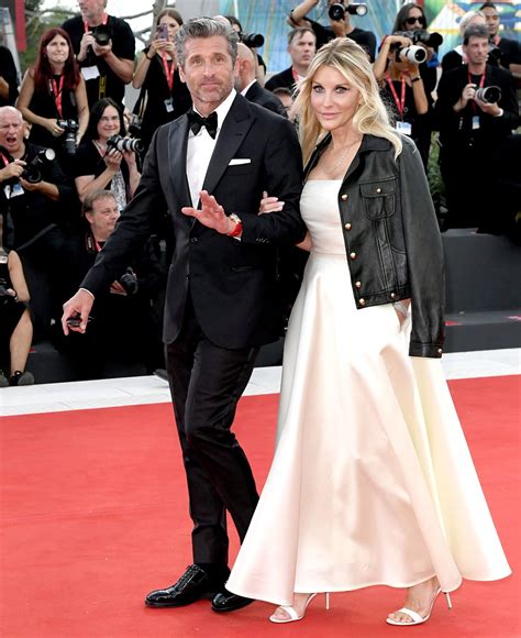 Patrick Dempsey and Jillian Fink Exude Timeless Elegance During Ferrari ...