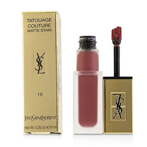 Ysl Tatouage couture mate stain 6ml 16 nude emblem จำหนาย