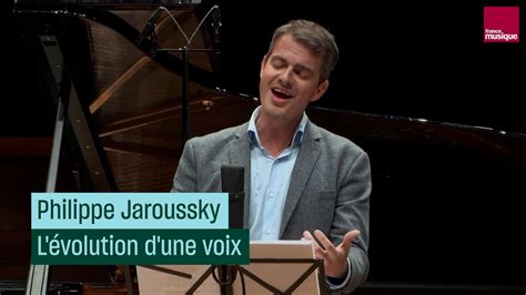 Philippe Jaroussky l évolution d une voix Culture prime YouTube