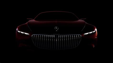 Picture Mercedes Benz Maybach Vision Maroon Front X