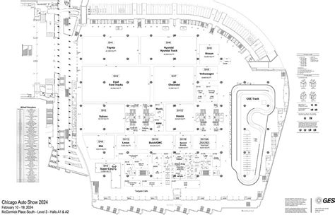 Exhibitor Floor Plan Exhibitor Chicago Auto Show