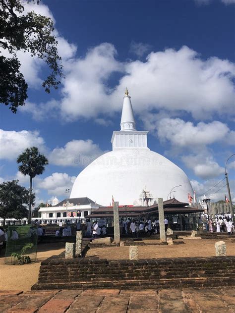 Ruwanwelisaya Stupa Anuradhapura In Sri Lanka Editorial Photo Image