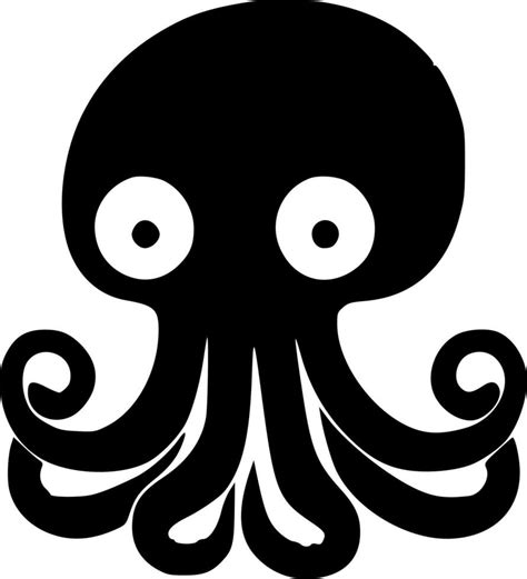 Octopus Minimalist And Flat Logo Vector Illustration 24164921