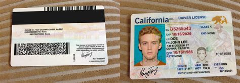 USA California Driver S License Online Generator Verif Tools