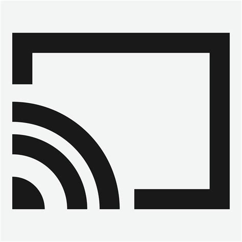 Screen Cast Icon. Wireless Technology Icon. Cast Device. Screencast