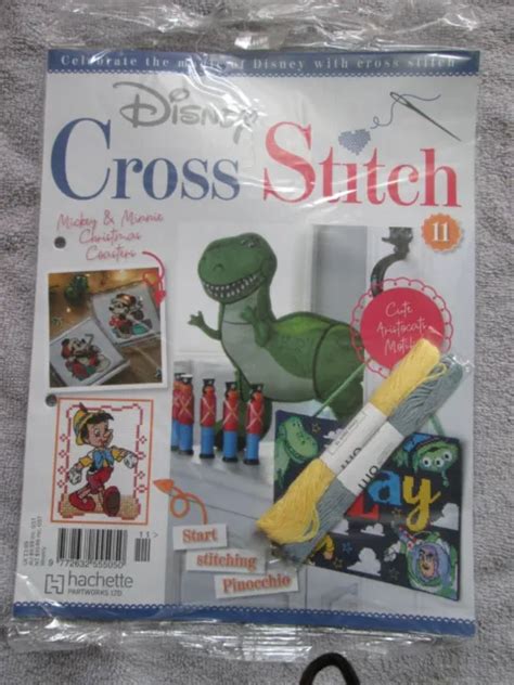 Disney Cross Stitch Magazine Hachette Partworks Issue 11 New In Wrapper £1 49 Picclick Uk