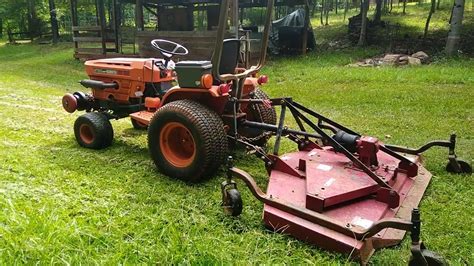 Is A 72 Finish Mower To Much For The Kubota B7200 Youtube